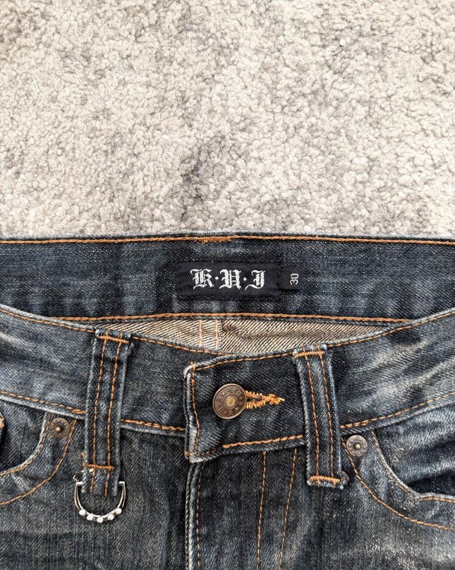 K.U.I "CONCRETE GHOST" DENIM