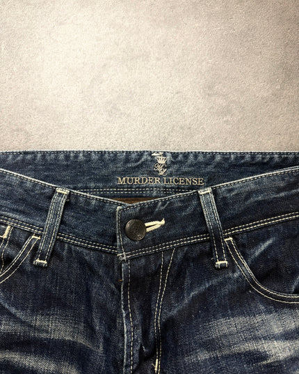 MURDER LICENSE "SMOKED HORIZON" DENIM (M)