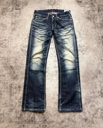 BLUE WAY "MIDNIGHT FADE" DENIM