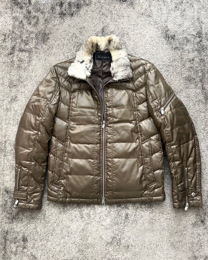 MONSIER NICOLE "WOLF COLLAR" PUFFER