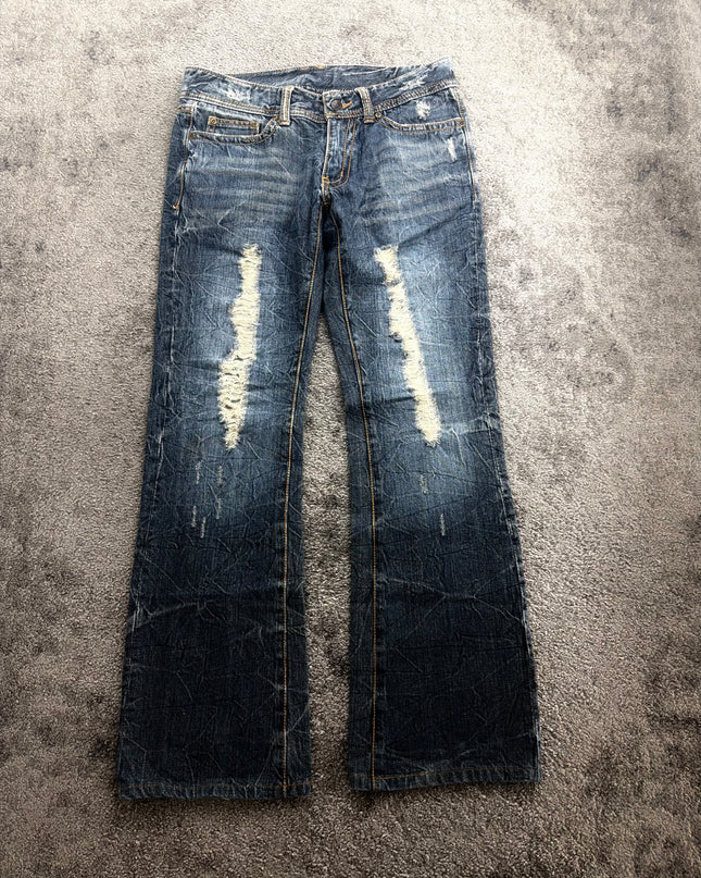 HEISEI "DISTRESSED FADE" DENIM (S)