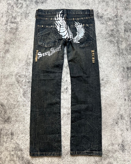 K.U.I "FALLEN WINGS" DENIM