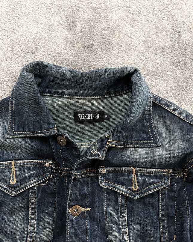 K.U.I "MIDNIGHT FADE" DENIM JACKET