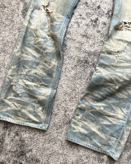 OFF THE NEIGE "BLEACH BURN" DENIM