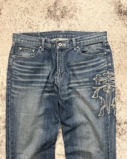 BARASSI "BLACK DUST" DENIM