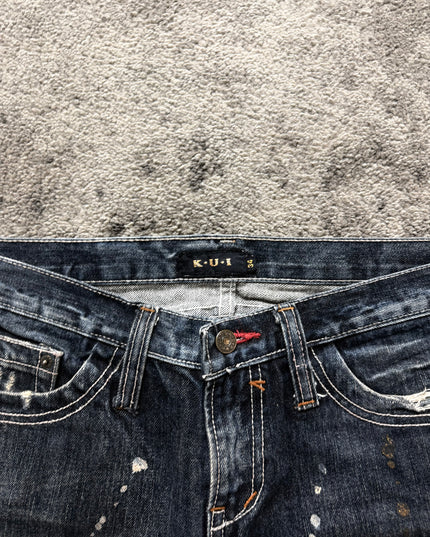 K.U.I "PAINTED EXPRESSION" DENIM (M-L)