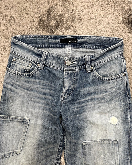 VAROSH "CONCRETE HALO PATCH" DENIM