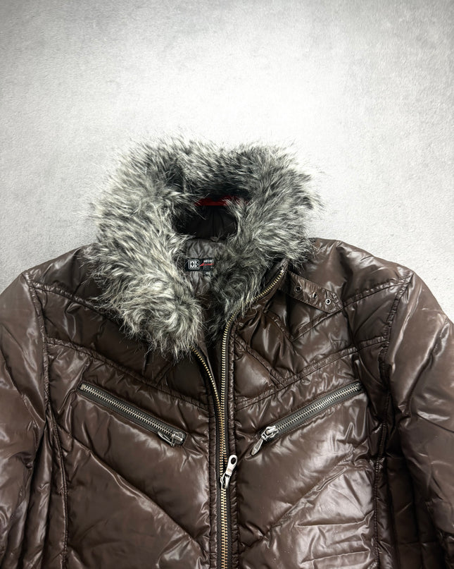MICHEL KLEIN "BROWN AFTERGLOW" PUFFER (M)