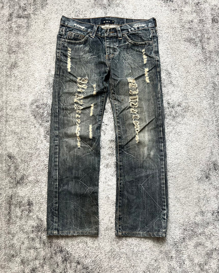 K.U.I "ASHES & FRAGMENTS" DENIM