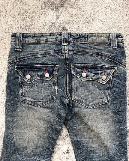 CLEF DE SOL "SPINE LINE RITUAL" DENIM