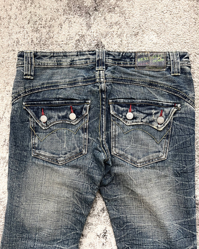CLEF DE SOL "SPINE LINE RITUAL" DENIM