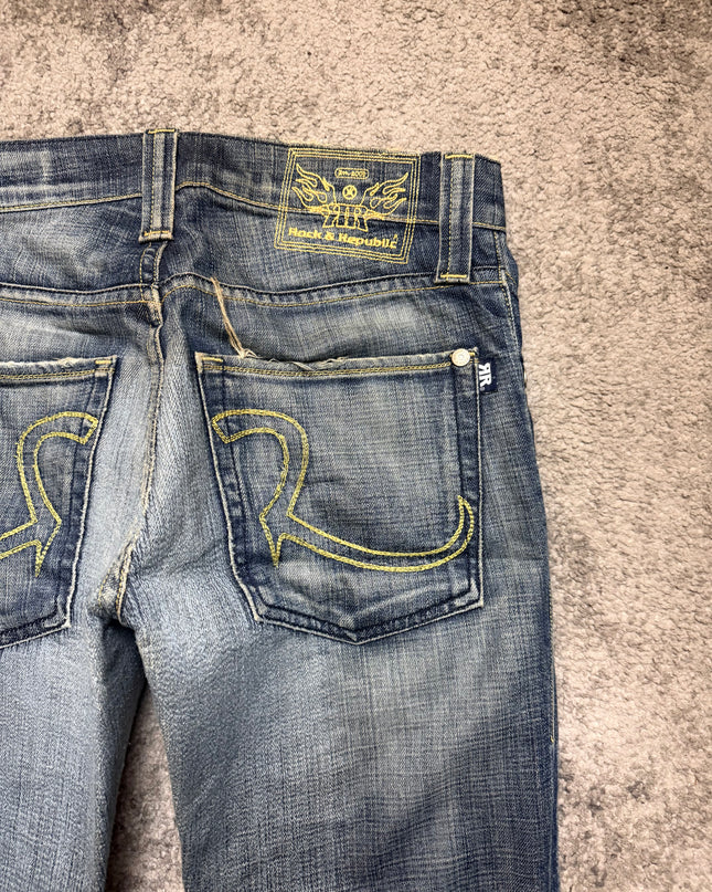 ROCK REPUBLIC “FLARED MEMORIES“ DENIM
