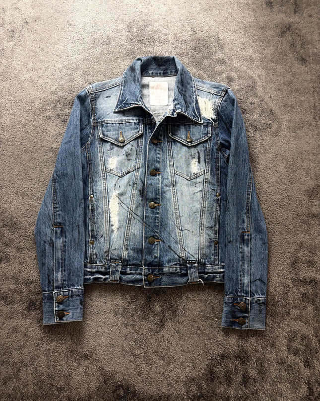 MIDAS "COLD MARBLE" DENIM JACKET (S)