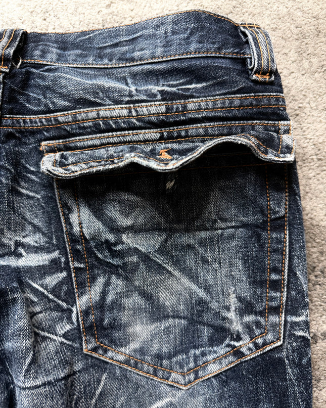 NYLAUS "CRUSHED SILENCE" DENIM