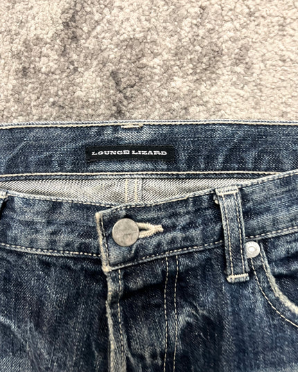 LOUNGE LIZARD "GHOST FADE" DENIM