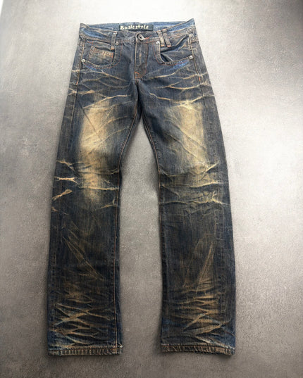 BASIC STYLE "GOLDEN STATIC" DENIM (S-M)
