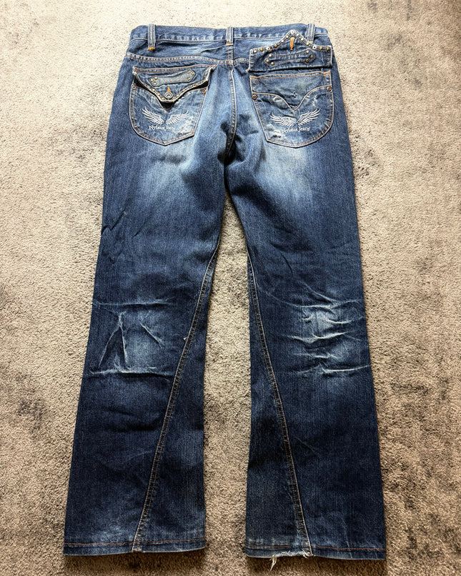 NYLAUS "SOFT COLLAPSE" DENIM (M)