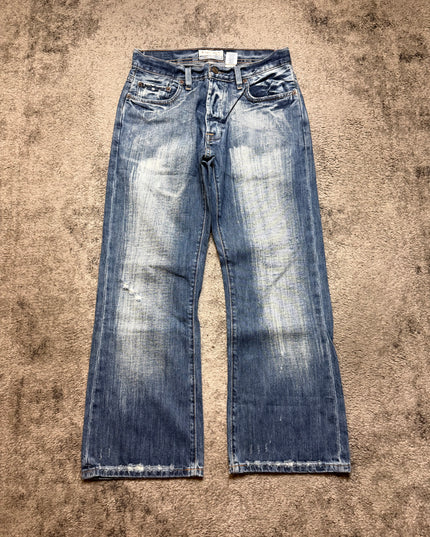 BOOTCUT “LIGHT RAYS“ DENIM