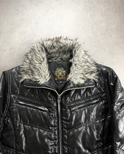 SPINASH "BLACK CHROME" PUFFER (S-M)
