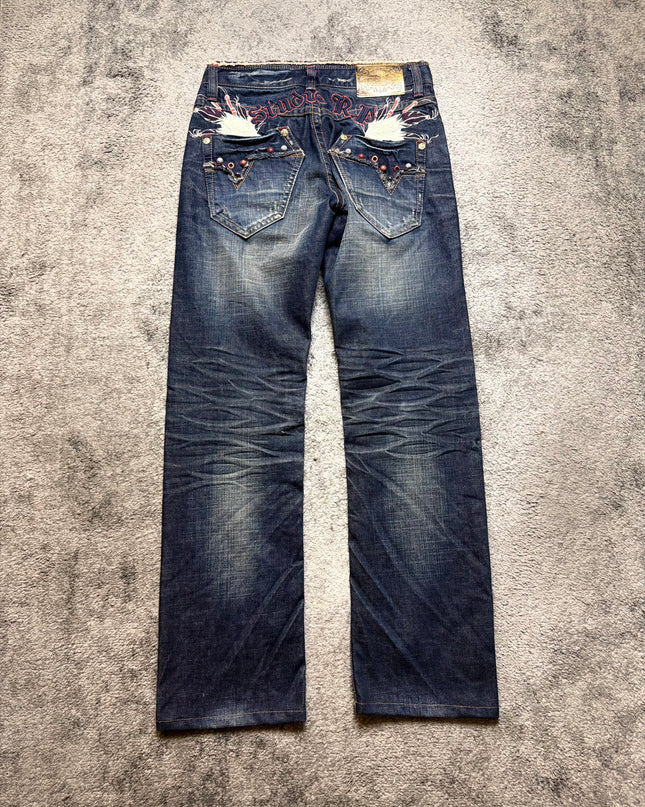 RED PEPPER "MIDNIGHT WHISKER" DENIM