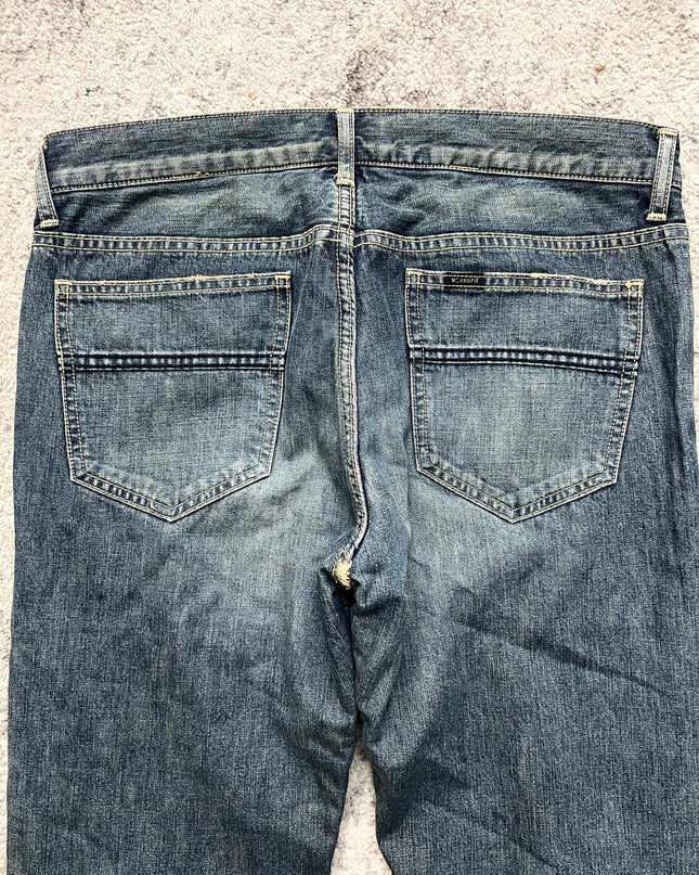 WIZZARD "RUSTED HALO CUT" DENIM