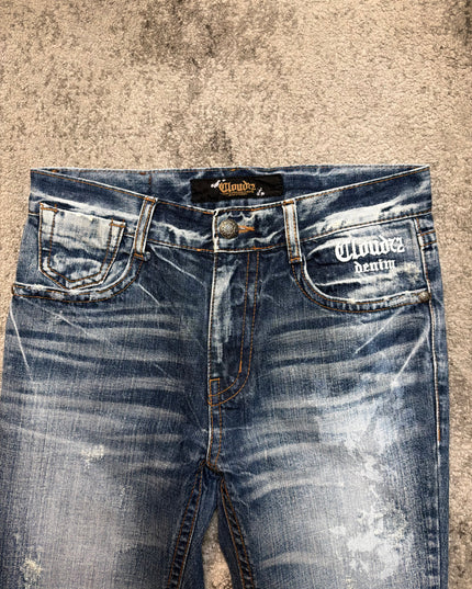 CLOUD72 "FROST WORN" DENIM