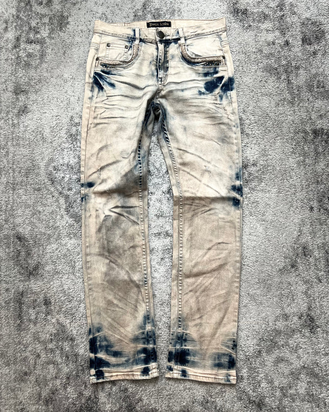 PASTA DENIM "BLEACH-SCAR" DENIM