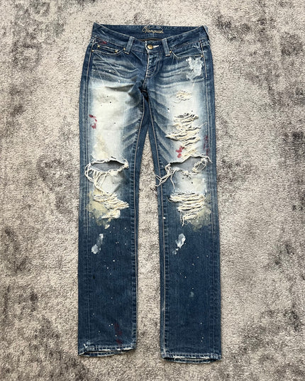 VANQUISH "CRIMSON CHAOS" DENIM