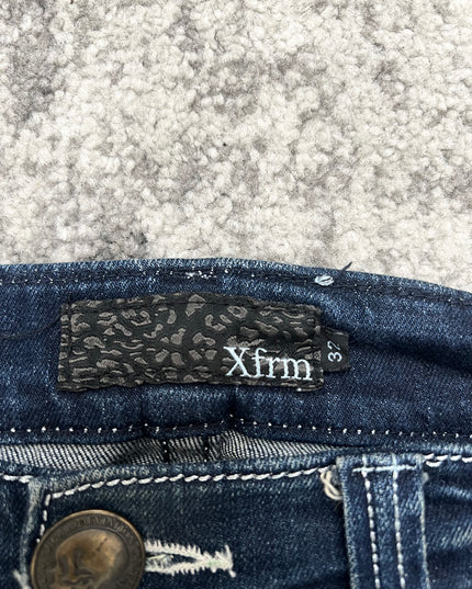 XFRM "BAROQUE STREET WRATH" SLIM FIT DENIM