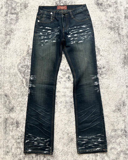 HIDDEN CHARMS PAINT WASH DENIM 