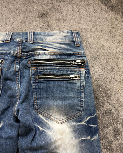 MADE IN HEAVEN "LIGHTNING FADE" DENIM
