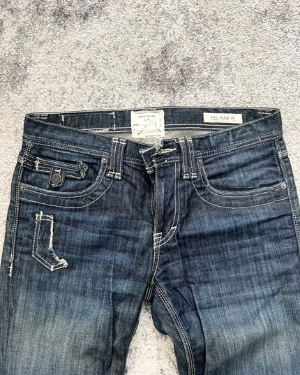 TAVERNI "EDGE LINE DISTORTION" DENIM
