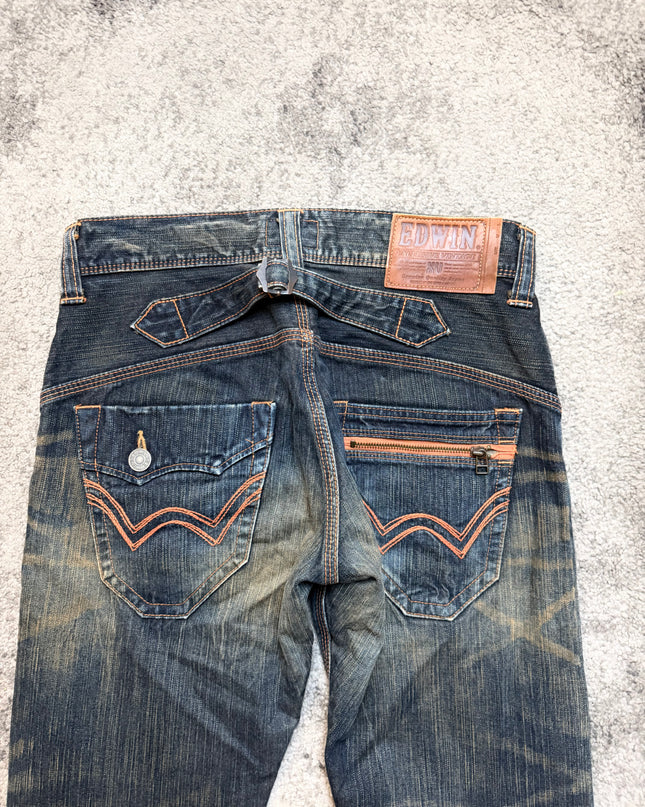 EDWIN XVS "RUST ECHO" DENIM