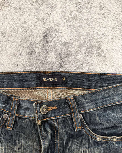 K.U.I "CHAOS PAINT" DENIM