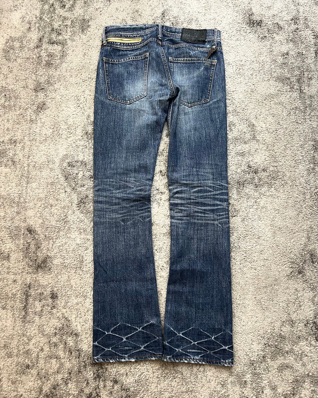 MAD "FRACTURED INDIGO" DENIM