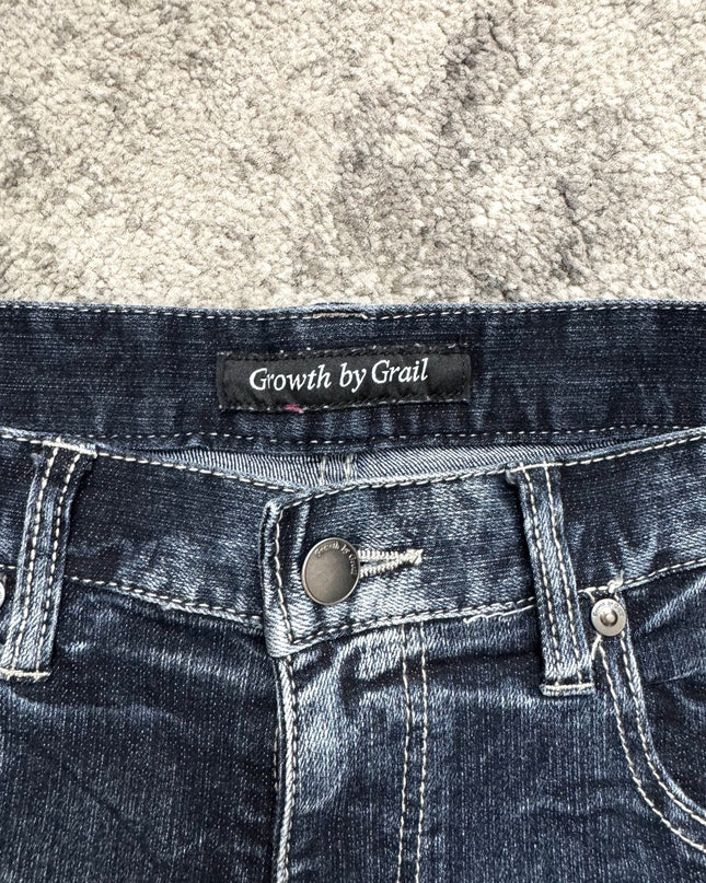 GROWTH "FRACTURED INDIGO" DENIM
