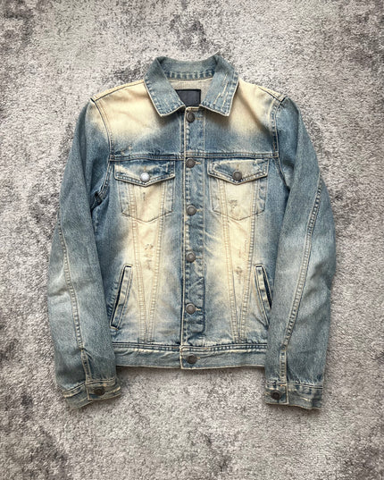 SHIBUYA 109 "BLEACH ABOVE THE NOISE" DENIM JACKET