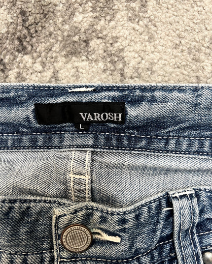 VAROSH "CONCRETE HALO PATCH" DENIM