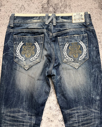 RED PEPPER VICTORY CREST DENIM