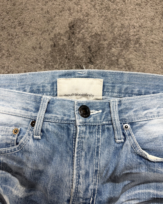 NEUTRAL INFINITY "STATIC COLLAPSE" DENIM (M)