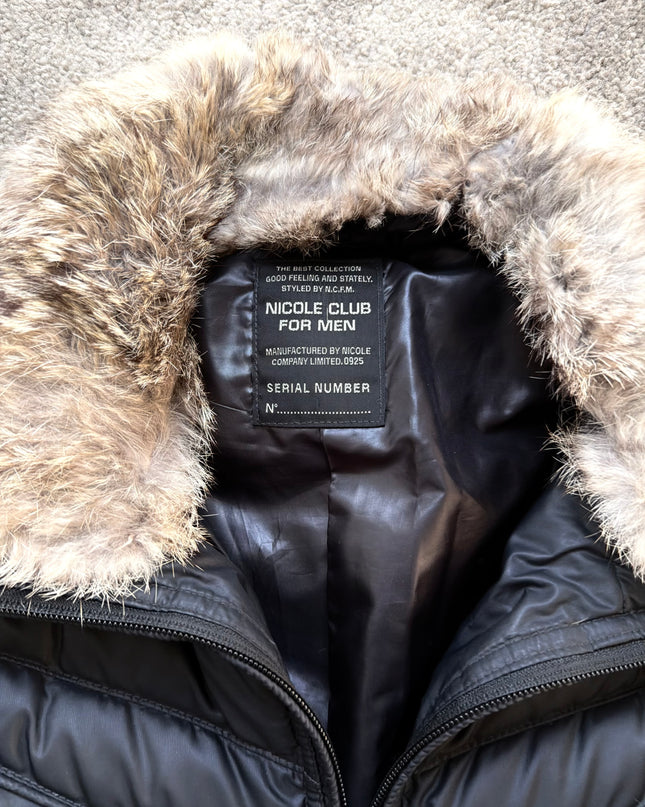 NICOLE CLUB "BLACK SILENCE" PUFFER