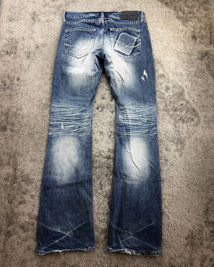 CAVARIA "BLEACHED STATIC" DENIM (M)