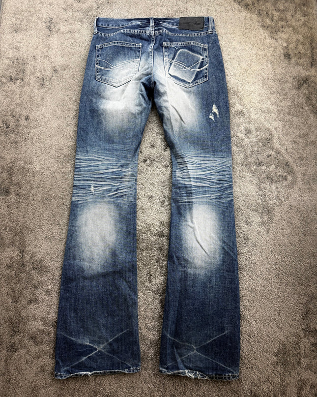 CAVARIA "BLEACHED STATIC" DENIM (M)