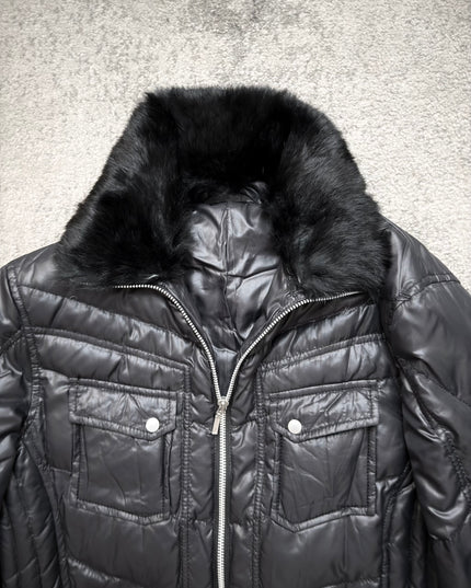 ABAHOUSE "BLACK ICE AVIATOR" PUFFER