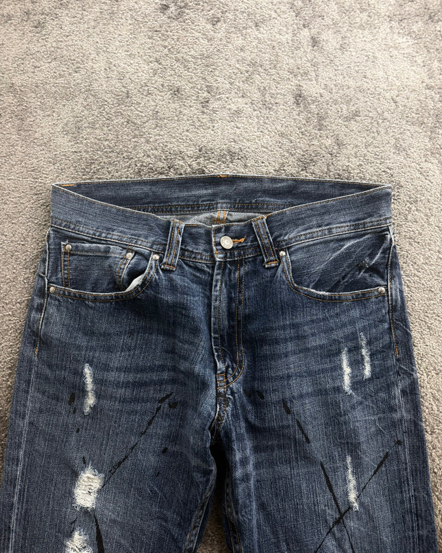 HEISEI "DESTROYED INK" DENIM (S-M)