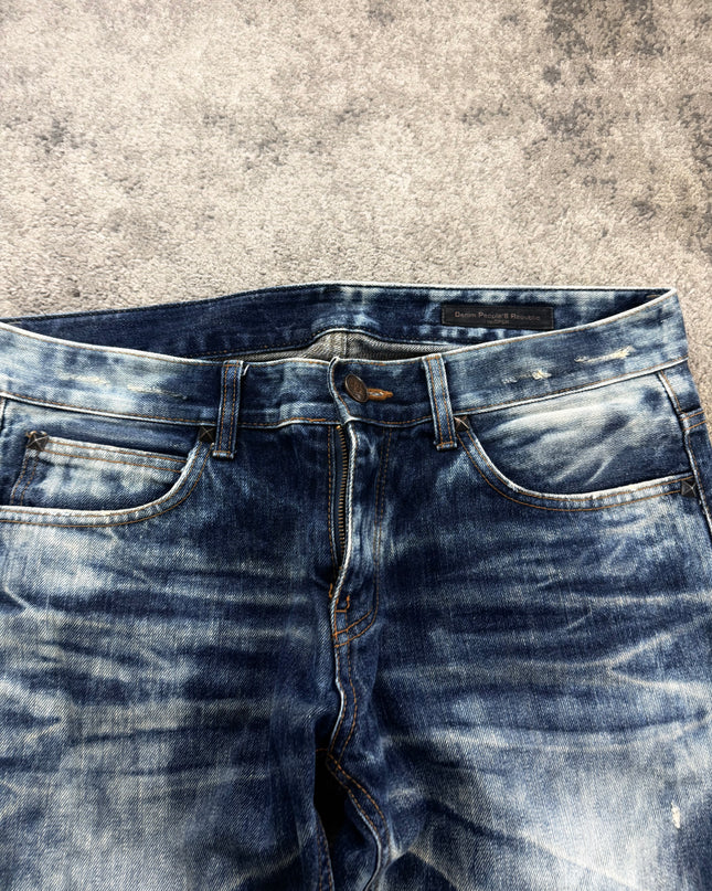 DPSR "MIDNIGHT BLEACH" DENIM (M-L)