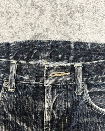 TAKEO KIKUCHI "GHOST STITCH REVERB" DENIM