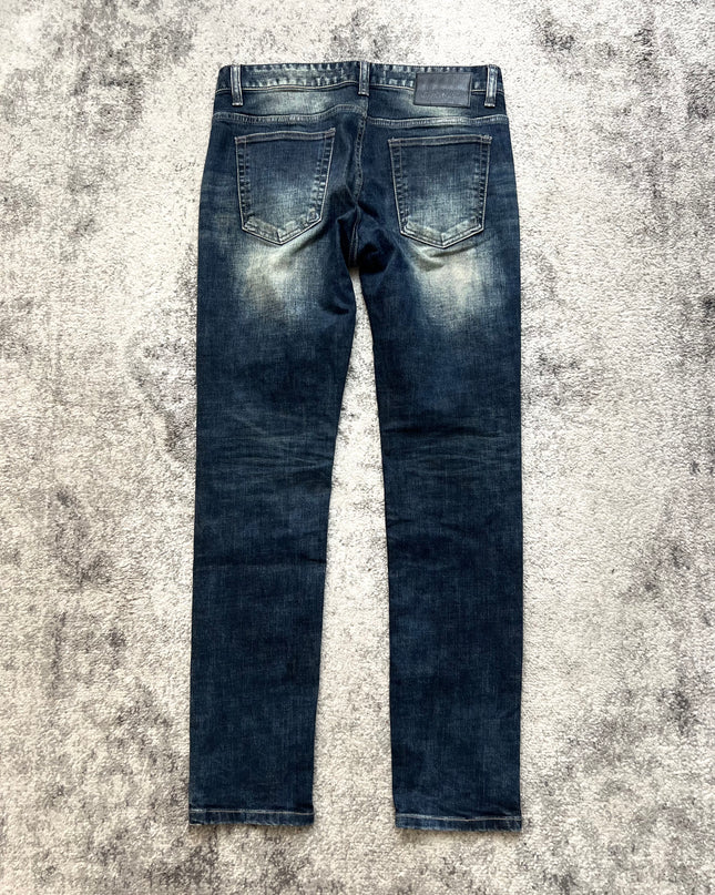 COOK JEANS "TWILIGHT SCAR" SLIM FIT DENIM