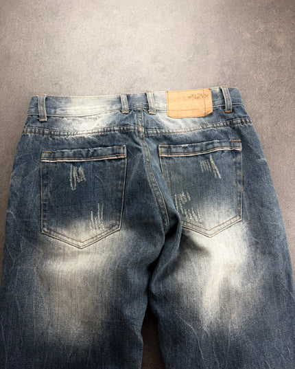 HEISEI "GHOSTED INDIGO" DENIM (S-M)