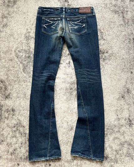 EGOIST "INDIGO SWERVE" DENIM